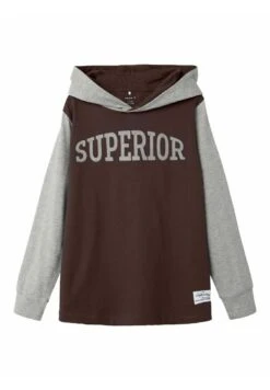 NAME IT Regular Fit - Hoodie - Seal Brown