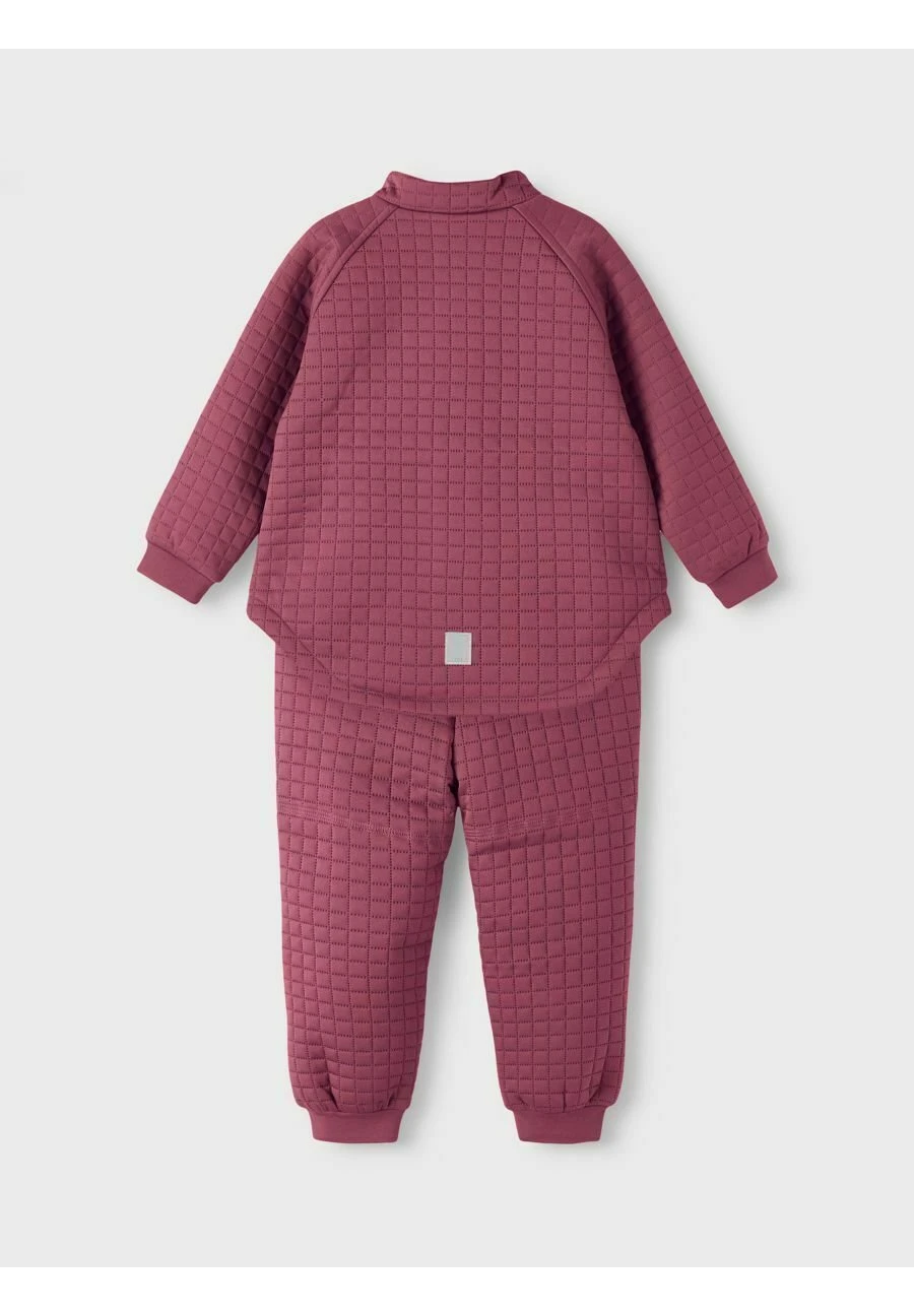 NAME IT Solid Quilted Set - Sweater Met Rits - Nocturne 2 NAME IT Solid Quilted Set - Sweater Met Rits - Nocturne - Afbeelding 2