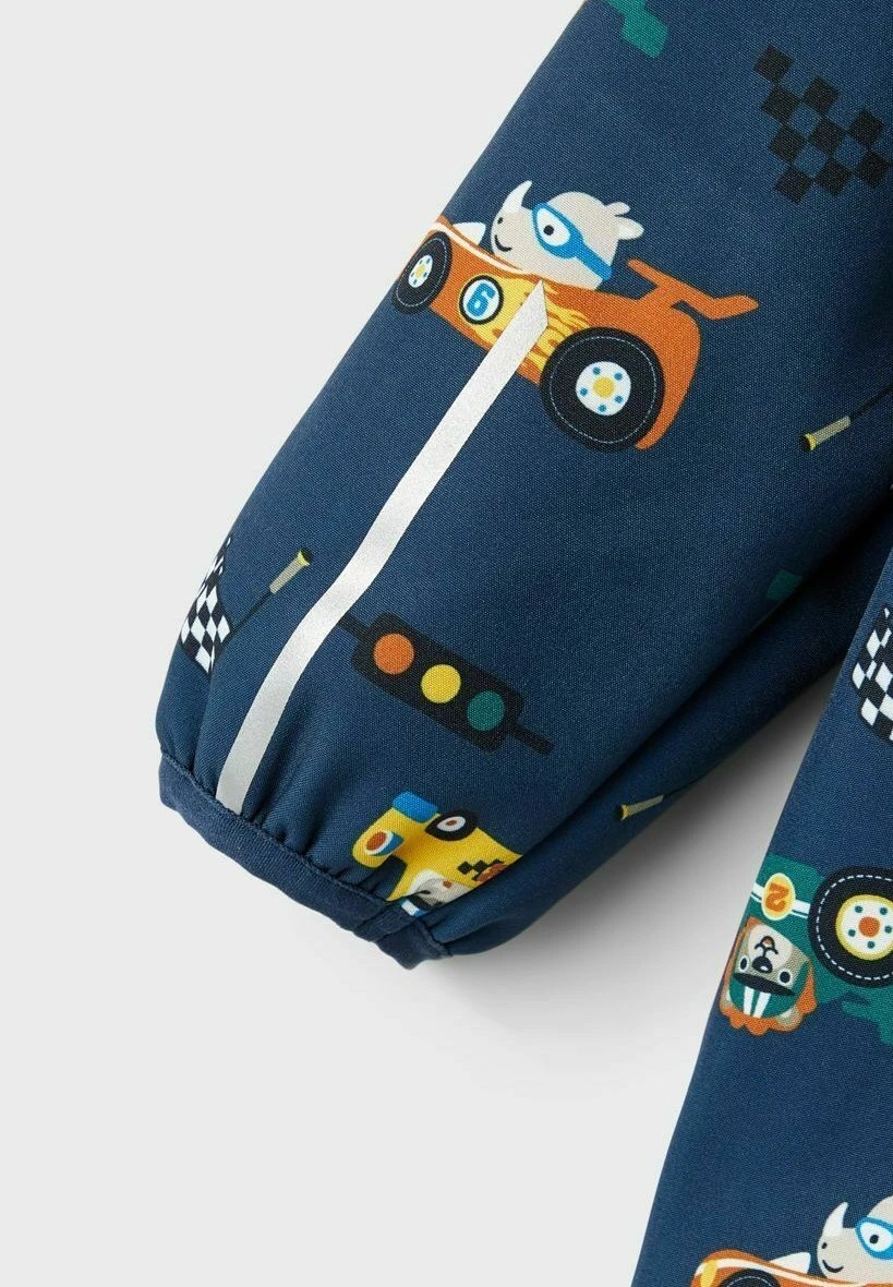 NAME IT Malta - Softshelljas - Insignia Blue 4 NAME IT Malta - Softshelljas - Insignia Blue - Afbeelding 4