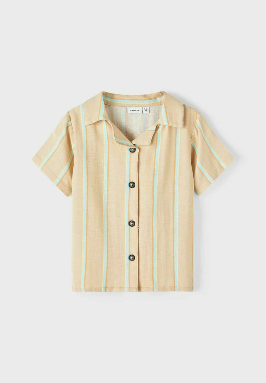 NAME IT Kurzarm - Overhemd - Humus 6 NAME IT Kurzarm - Overhemd - Humus - Afbeelding 6