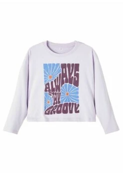 NAME IT Mit Glitzer - Longsleeve - Orchid Petal