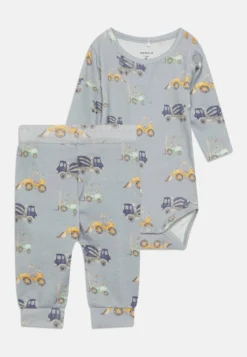 NAME IT Nbmdash Set - Broek - Pearl Blue