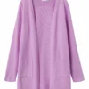 NAME IT Nkfvicti Ls Card - Vest - Violet Tulle