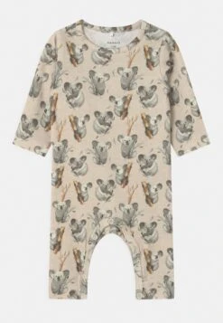 NAME IT Nbmtinno Bodysuit Unisex - Jumpsuit - Peyote Melange