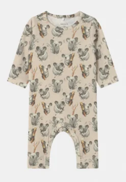 NAME IT Nbmtinno Bodysuit Unisex - Jumpsuit - Peyote Melange