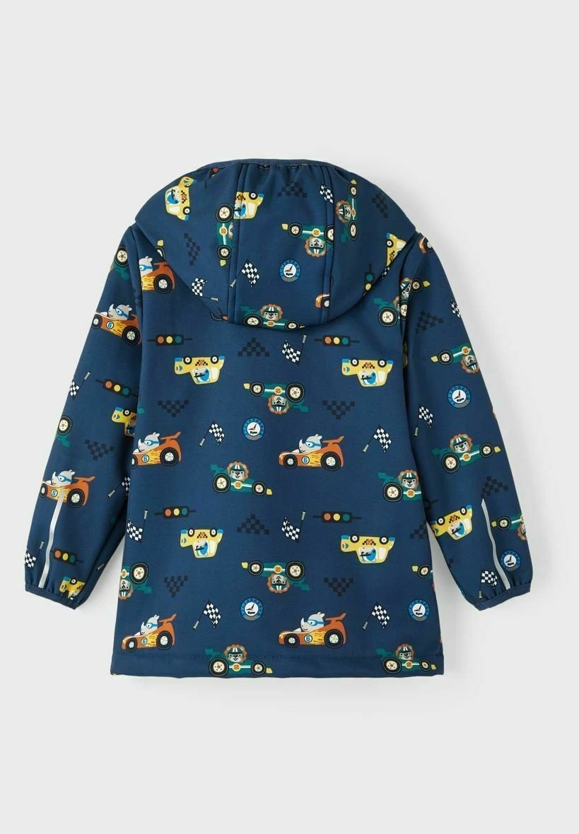 NAME IT Malta - Softshelljas - Insignia Blue 2 NAME IT Malta - Softshelljas - Insignia Blue - Afbeelding 2