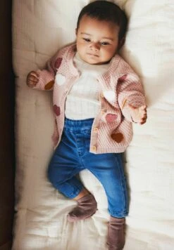 NAME IT Besticktes - Vest - Rose Smoke