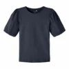 NAME IT Ballonärmel - T-Shirt Basic - Dark Sapphire