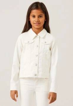 NAME IT Nkfreja Unisex - Spijkerjas - Bright White