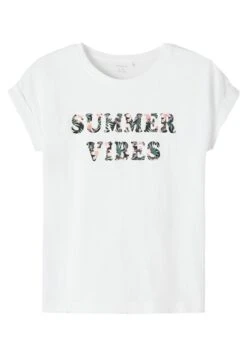 NAME IT Nkffamma - T-Shirt Print - Bright White