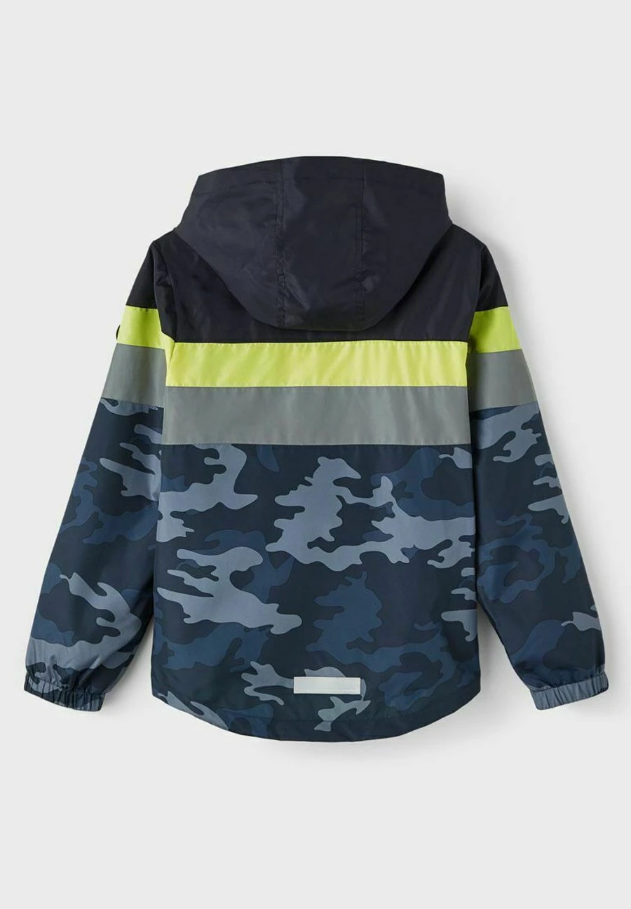 NAME IT Camouflage - Lichte Jas - Dark Sapphire 2 NAME IT Camouflage - Lichte Jas - Dark Sapphire - Afbeelding 2