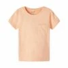 NAME IT Ss- T-Shirt Print - Arancione