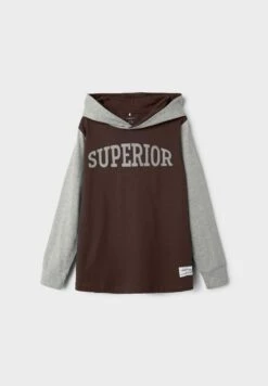 NAME IT Regular Fit - Hoodie - Seal Brown -NAME IT Winkel 2f226ca9efbc484cbdce07795dc55d5a