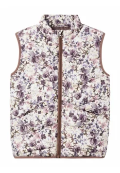NAME IT Print - Bodywarmer - Moonbeam