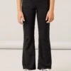 NAME IT Nkftrikkaleo Bootcut Pant- Broek - Black
