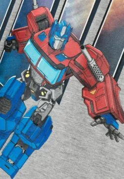 NAME IT Transformers - T-Shirt Print - Grey Melange -NAME IT Winkel 31eee8eca14745cc9c099d8d2b932446