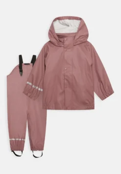 NAME IT Nkndry Rain Suspenders Unisex Set - Regenbroek - Wistful Mauve