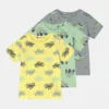 NAME IT Nmmsazue 3 Pack - T-Shirt Print - Pastel Green