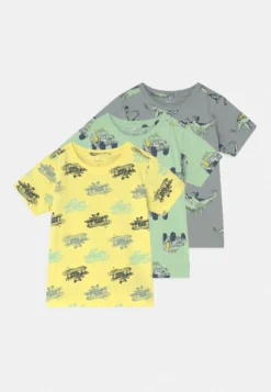 NAME IT Nmmsazue 3 Pack - T-Shirt Print - Pastel Green