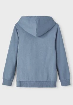 NAME IT Nkmnesweat Card Hood - Sweater Met Rits - Blue -NAME IT Winkel 35e7aed6c9f8405da566dd5c2158aa27