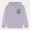 NAME IT Nkfvinella Ls Boxy Wh Bru S - Hoodie - Orchid Petal