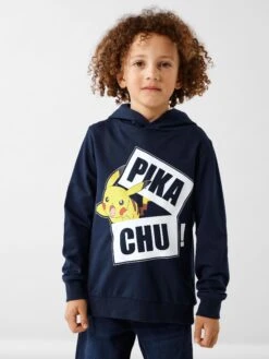 NAME IT Nkmjarel Pokemon - Hoodie - Dark Sapphire