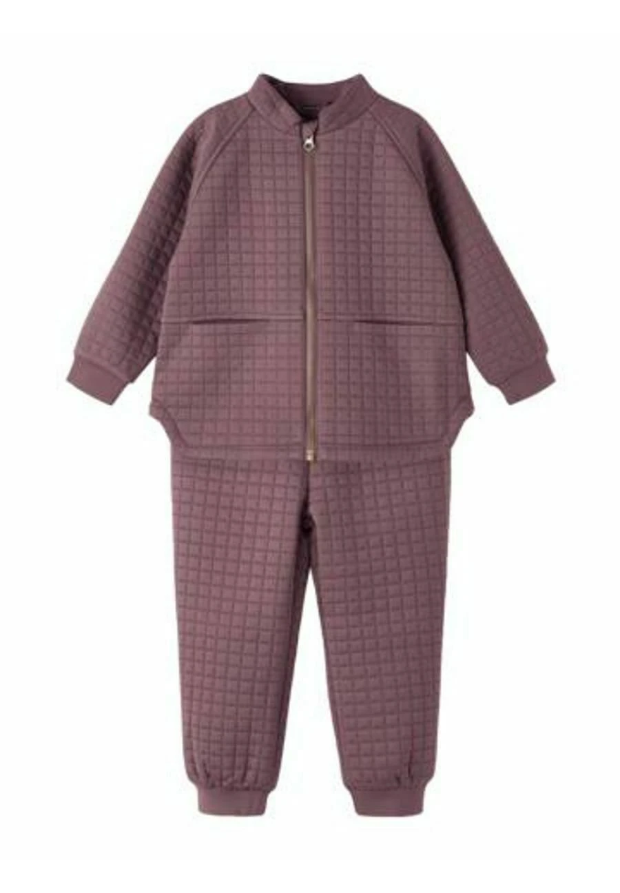 NAME IT Solid Quilted Set - Sweater Met Rits - Nocturne 1 NAME IT Solid Quilted Set - Sweater Met Rits - Nocturne