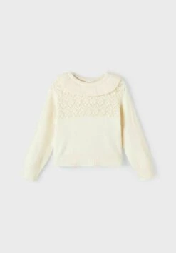 NAME IT Pointelle - Trui - Buttercream -NAME IT Winkel 3aed3489f0c0437189c891a8a078b41c
