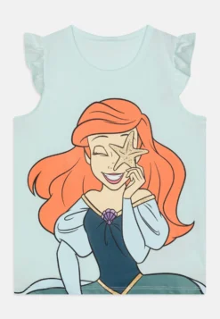 NAME IT NmfmoraDisney Ariel - T-Shirt Print - Salt Air