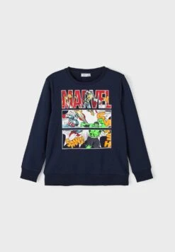 NAME IT Marvel- Sweater - Dark Sapphire -NAME IT Winkel 46b13f9ab64943aa96e1271fa8ab9d7e
