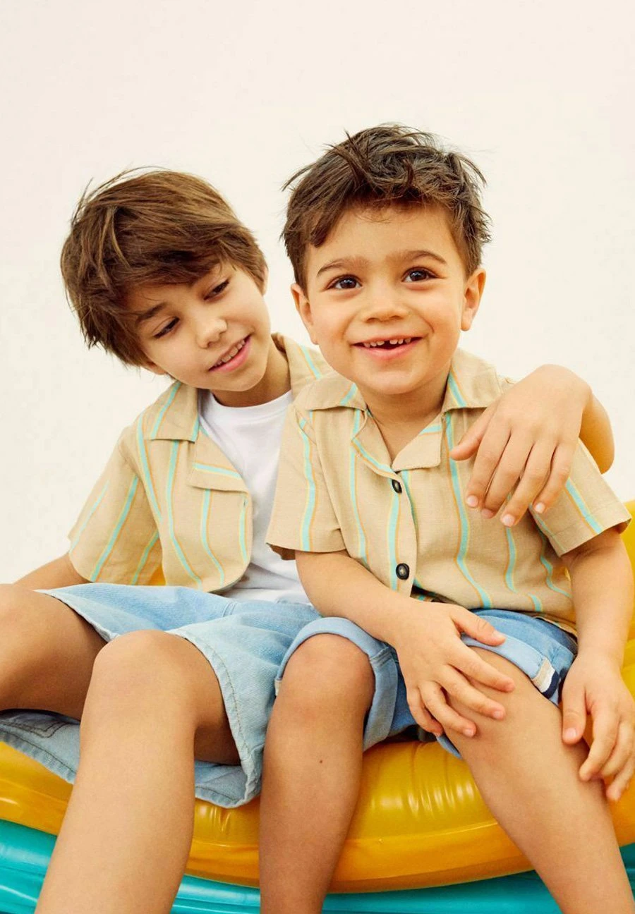 NAME IT Kurzarm - Overhemd - Humus 1 NAME IT Kurzarm - Overhemd - Humus