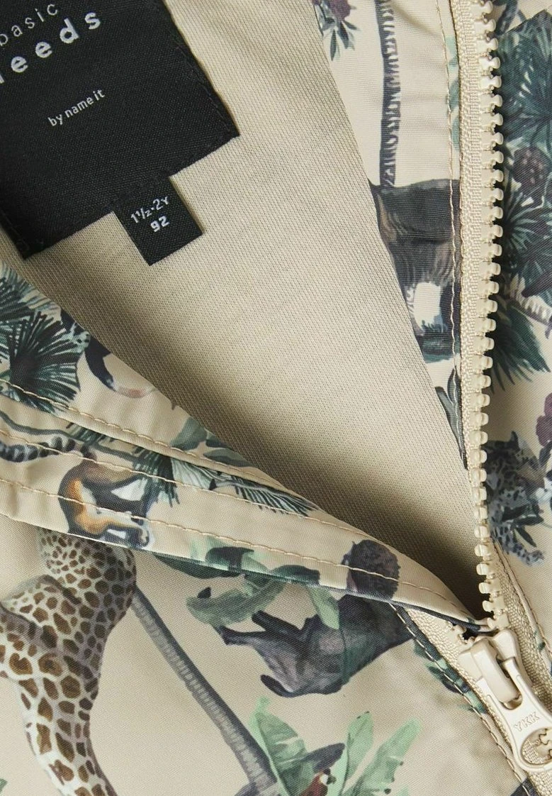 NAME IT Max - Halflange Jas - Plaza Taupe 5 NAME IT Max - Halflange Jas - Plaza Taupe - Afbeelding 5