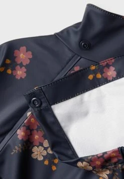 NAME IT Nmfdry Rain Flower Suspenders Set - Regenjas - Dark Sapphire -NAME IT Winkel 4a032662897246328da63a73406af972