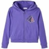 NAME IT Regular Fit - Sweater Met Rits - Purple Corallites