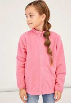 NAME IT Nknspektra Cardigan Unisex - Fleecejas - Fruit Dove