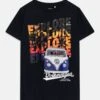NAME IT Nkmfector Vw Box - T-Shirt Print - Dark Sapphire