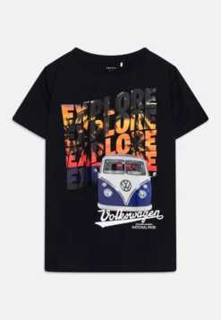 NAME IT Nkmfector Vw Box - T-Shirt Print - Dark Sapphire