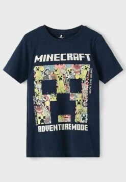 NAME IT Minecraft - T-Shirt Print - Dark Sapphire 7 NAME IT Minecraft - T-Shirt Print - Dark Sapphire -NAME IT Winkel 4f230bdd77f746b2a7d999cffa8c145e