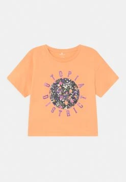 NAME IT Nkfbolette Loose - T-Shirt Print - Orange