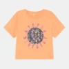 NAME IT Nkfbolette Loose - T-Shirt Print - Orange