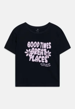 NAME IT Nkfjakami Loose - T-Shirt Print - Dark Sapphire