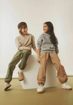 NAME IT Baggy Fit - Cargobroek - Four Leaf Clover