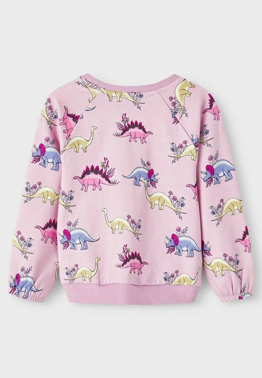 NAME IT Print - Sweater - Mauve Mist 4 NAME IT Print - Sweater - Mauve Mist - Afbeelding 4