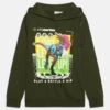 NAME IT Nkmjanus Jurassic - Hoodie - Rifle Green