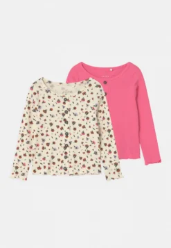 NAME IT Nmfvemia Slim 2 Pack - Longsleeve - Sangria Sunset