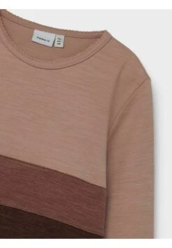 NAME IT Mit Langen Ärmeln - Longsleeve - Deep Mahogany -NAME IT Winkel 5928f2b7b26c4aebaa84ff954a648b00