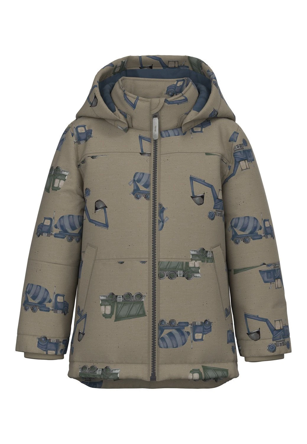 NAME IT Digger - Winterjas - Weathered Teak 1 NAME IT Digger - Winterjas - Weathered Teak