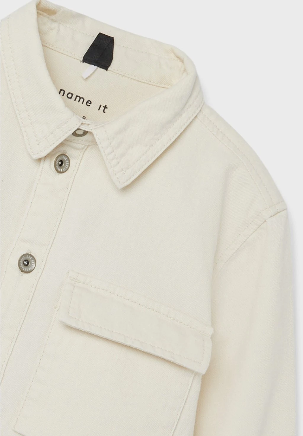 NAME IT NkmtypeShirt- Jas - Turtledove 3 NAME IT NkmtypeShirt- Jas - Turtledove - Afbeelding 3