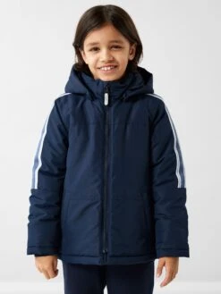 NAME IT Nkmmax Sleeve Tape - Winterjas - Dark Sapphire