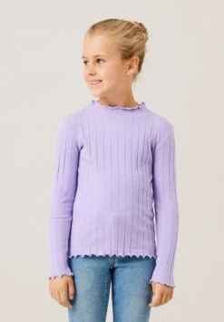 NAME IT Nkfnoline Slim Fit - Longsleeve - Sand Verbena